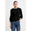Sveter s prímesou moheru United Colors of Benetton 1VAAD10F4 čierna L