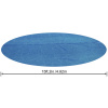 BESTWAY 58253 - Solárna plachta na bazén 462 cm modrá guľatá