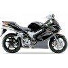 Samolepky FOOQS na motocykel HONDA VFR 800 V-TEC 2002-2003 ČIERNA NH1