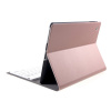 AppleMix Odnímateľná Bluetooth klávesnica + kryt / puzdro pre Apple iPad 2 / 3 / 4 - Rose Gold pink