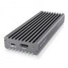 ICY BOX IB-1817M-C31 Obal pre SSD Šedá M.2 (IB-1817M-C31)