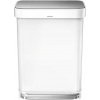 Odpadkový kôš s pedálom Liner Pocket 55 l biely