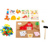 Guľôčková dráha Small Foot Kreatívna hra farma (4020972102287)