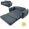 Dvojitá matrac Intex 224 x 203 x 66 cm odtiene šedej (Nafukovacie skladacie kreslo pohovky 2in1 Intex 66552)
