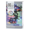 Vianočné osvetlenie na stromček 80 led svetiel - 6m - Farebné