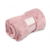 Deka Coral fleece 150x200 cm - staroružová sv.