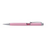ART CRYSTELLA Guľôčkové pero, Crystals from SWAROVSKI®, ružové, v strede plnené 14 cm pink kriľtáľmi