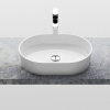 Ravak umývadlo MOON 2 white bez prepadu XJN01300002