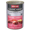ANM ANIMONDA GranCarno Adult Sensitiv Beef with potatoes - mokré krmivo pre psov - 400g