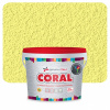 ..SILIKÓNOVÁ FASÁDNA OMIETKA CORAL 1,5mm škrabaná-25kg odtieň LEMON 4