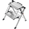 Sklápacie hliníkové schodíky MK80 ComfortLine ,výška plošiny 440 mm Hailo