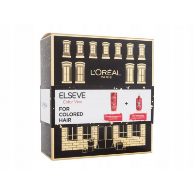 L'Oréal Paris Elseve Color Vive šampon 250 ml + balzám na vlasy Elseve Color Vive 8 Second Wonder Water 200 ml darčeková sada
