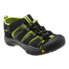 Keen Newport H2 detské sandále black/lime green