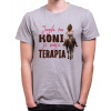 tricko, Farba sivá, Strih/ Variant Pánsky / UNISEX