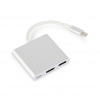 Gembird adapter USB type-C multi-adapter (USB type C; USB 3.0, HDMI) A-CM-HDMIF-02-SV
