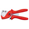 KNIPEX 90 20 185 Kleště na řezání hadic a trubic z tuhé umělé hmoty vyztužené opt. vlákny 90