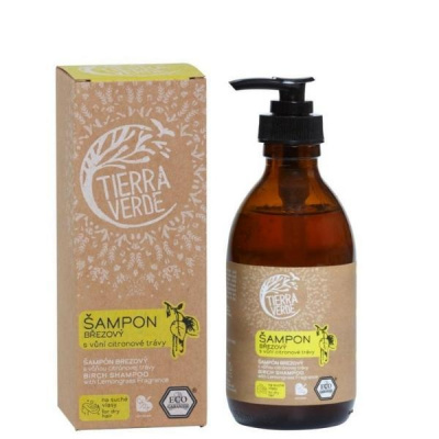 Tierra Verde Šampón Brezový s vôňou citrónovej trávy 230 ml