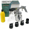 SILVER TOOLS Pneumatická pieskovacia pištoľ s rekuperáciou