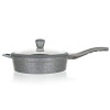Banquet Panvica hlboká GRANITE 28 cm, pokrievka
