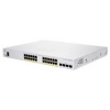 Cisco switch CBS350-24P-4X-UK, 24xGbE RJ45, 4x10GbE SFP+, fanless, PoE+, 195W - REFRESH CBS350-24P-4X-UK-RF