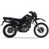 NÁLEPKY NA MOTOCYKEL JUULA PRE YAMAHA XT 600 E 1997 ČIERNA
