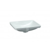Laufen PRO Vstavané umývadlo 52,5x40cm, bez otvoru pre batériu, biela LCC H8119614001091