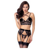 Abierta Fina Lace Lingerie Trio