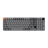 Bezdrôtová nízkoprofilová klávesnica Keychron K17 Max RGB Brown Switch (čierna) [K17M-H3]