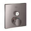 Grohe Grohtherm SmartControl Termostatická sprchová batéria pod omietku s 1 ventilom, Hard Graphite 29123A00-GR