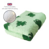DRYBED Premium Vet Bed Žabky zelený 150 x 100 cm