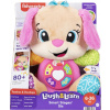 Inteligentné fázy Fisher Price hovoriaci pes sestra