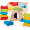 Bigjigs Toys Drevené skladacie oblúky a trojuholníky