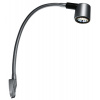 n.a. LED svetlo na čítanie 12 V, 1 W, matná strieborná, 330 mm pevný povrch SB