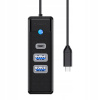 ORICO ADAPTÉR HUB 3V1 USB-C NA 2X USB 3.0 USB TYPU C 5GBPS