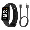 Pásik pre Xiaomi Mi Band 8 Active Redmi Smart Band 2 PASEK čierny A KABEL