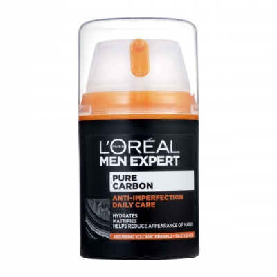 L'Oréal Paris Men Expert Pure Carbon Denní krém proti nedokonalostem, 50ml -