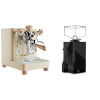 Lelit Bianca PL162T V3, gold + Eureka Mignon Silenzio, BL black