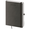 Diár 2026 denný A5 Flexies - tmavo šedá