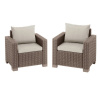 Keter set záhradných kresiel California 83 x 68 x 72 cm, 2 ks, cappuccino