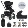 EASYWALKER Set XXL kočík kombinovaný Jimmey Air Pepper Black s príslušenstvom