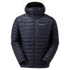 Pánska bunda Montane ANTI-FREEZE HOODIE ECLIPSE BLUE