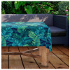 Obrus záhradný vodeodolný MIGD219 zelené palmové lístie Zelená 120x180 cm