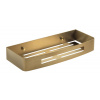 SMART polica do sprchy, 300x45x128mm, zlato mat