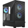 FRACTAL DESIGN skříň Pop Air RGB Black TG Clear Tint, 2x USB 3.0, bez zdroje, ATX FD-C-POR1A-06