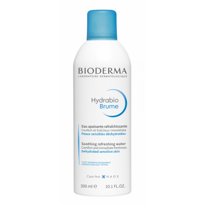 Bioderma Hydrabio osviežujúca voda v spreji pre citlivú pleť 300 ml