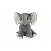Teddies Slon sediaci plyš 21cm v sáčku 0+