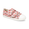 Mido shoes Barefoot dětské plátěnky Mido - Pink cherry růžové