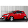 Nerez kryty kľučiek Opel Corsa D - 4 ks