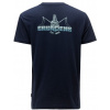 Grundéns Tričko Logo Boat SS T-Shirt Dark Navy - XXL