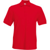 Fruit of the Loom Polokošile Heavy 65/35 Pique Polo, krátký rukáv COT16320400413-red 3XL Červená